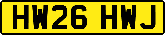 HW26HWJ
