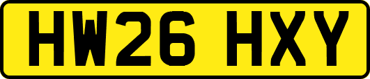 HW26HXY