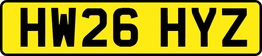 HW26HYZ
