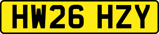HW26HZY
