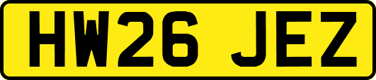 HW26JEZ