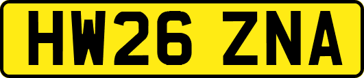 HW26ZNA