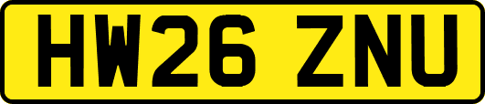HW26ZNU