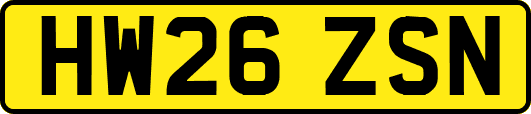 HW26ZSN