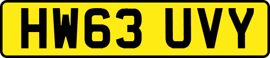 HW63UVY