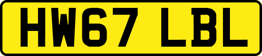 HW67LBL
