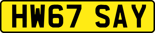 HW67SAY