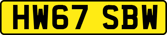 HW67SBW