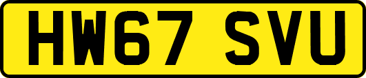 HW67SVU