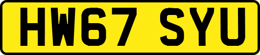HW67SYU