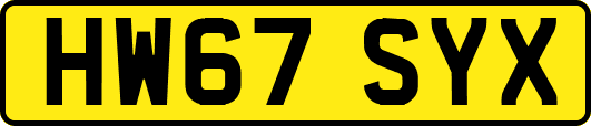 HW67SYX