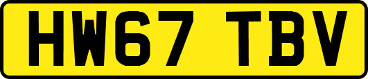 HW67TBV