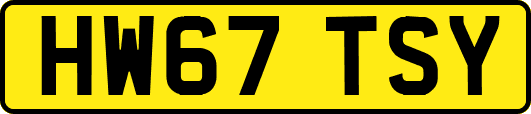 HW67TSY