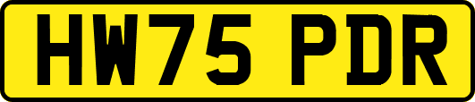 HW75PDR