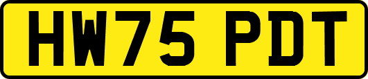 HW75PDT