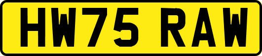 HW75RAW