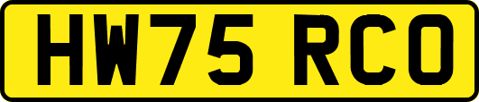 HW75RCO