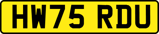 HW75RDU