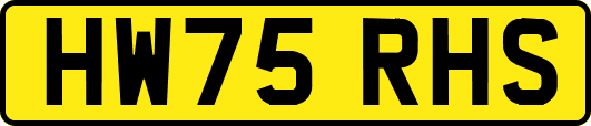 HW75RHS