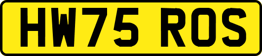 HW75ROS