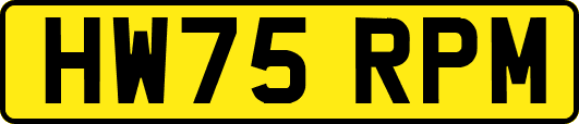 HW75RPM