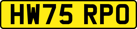 HW75RPO