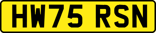 HW75RSN