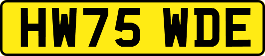 HW75WDE
