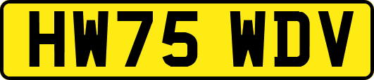 HW75WDV