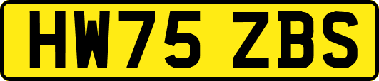 HW75ZBS
