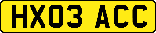 HX03ACC