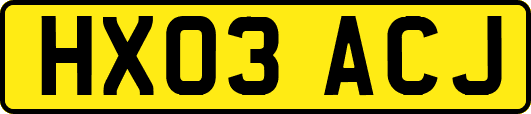 HX03ACJ