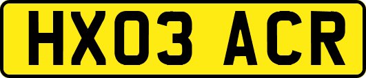 HX03ACR