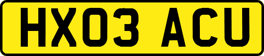 HX03ACU