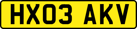 HX03AKV