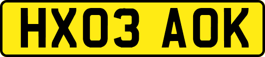 HX03AOK