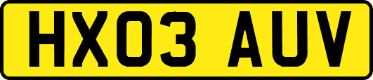 HX03AUV