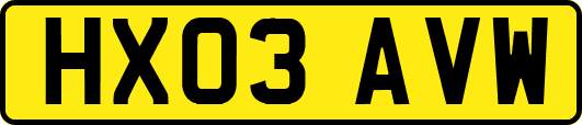 HX03AVW