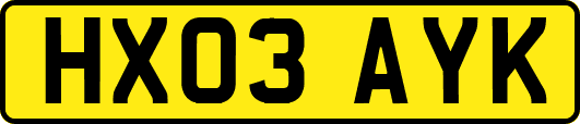 HX03AYK