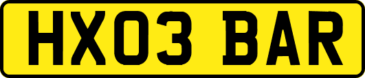 HX03BAR