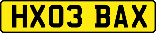 HX03BAX