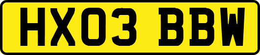 HX03BBW