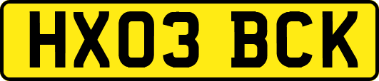 HX03BCK