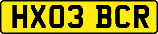HX03BCR