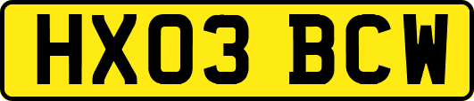HX03BCW