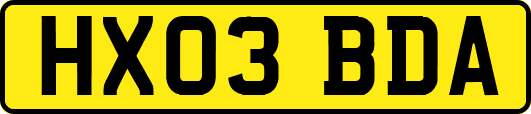 HX03BDA