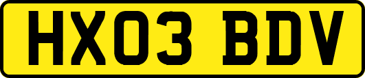 HX03BDV