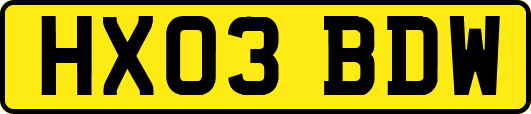 HX03BDW