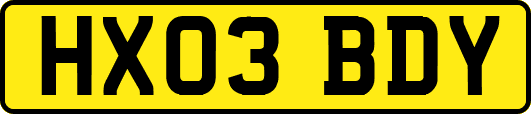 HX03BDY