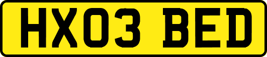 HX03BED